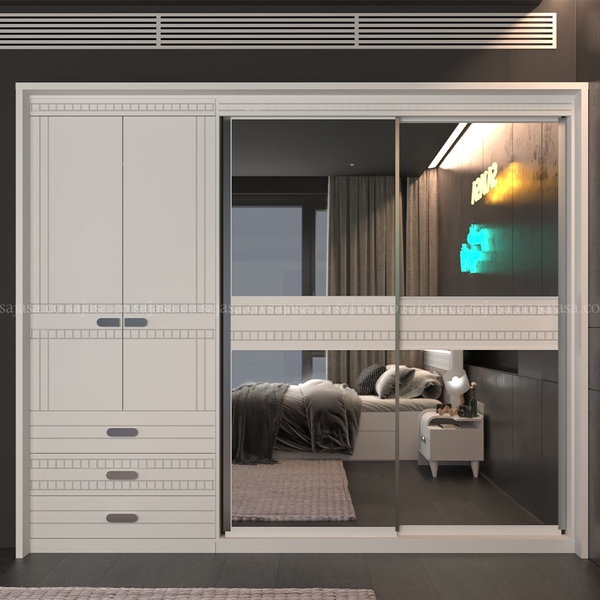 image of White Manelia Closet