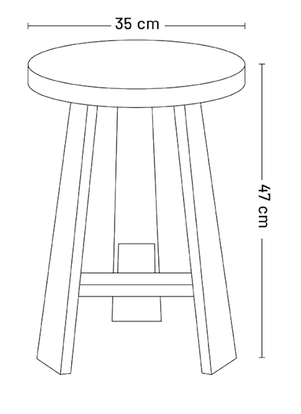 another image of T Side Table