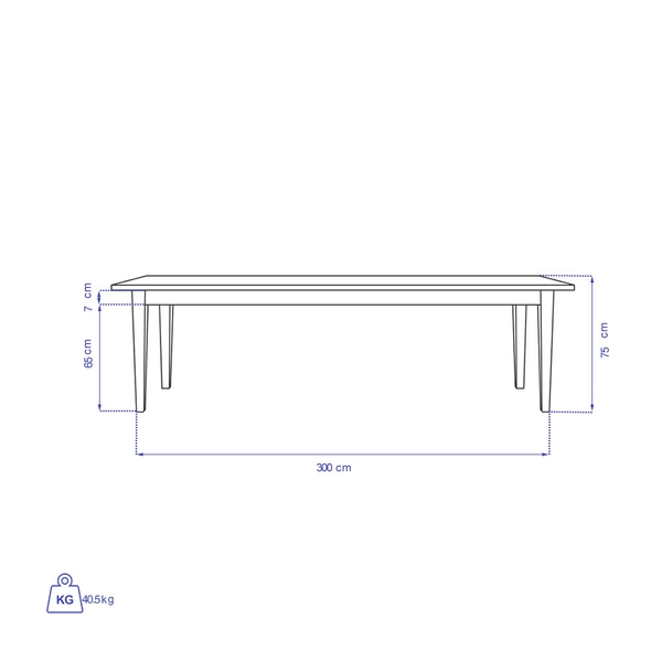 image of Verta dining table for 10