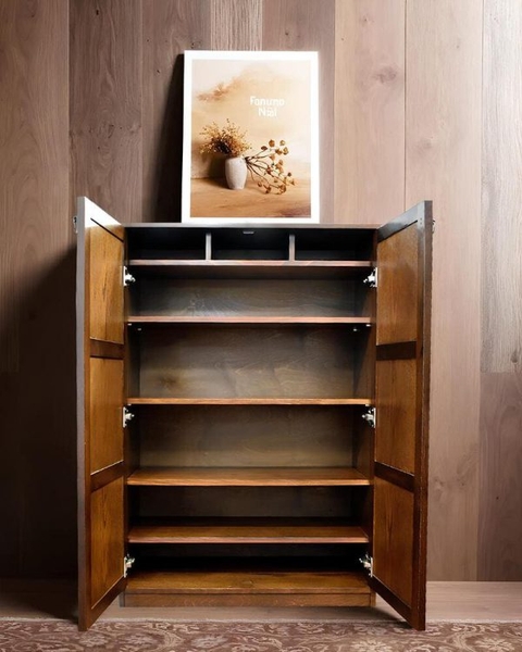 image of Cross shoe cabinet