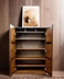 image of Cross shoe cabinet