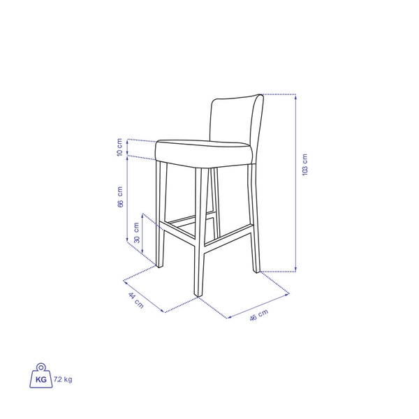 image of Toya bar chair