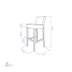 image of Toya bar chair