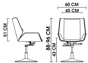 تصویر مبل گردان دراما R2080WS