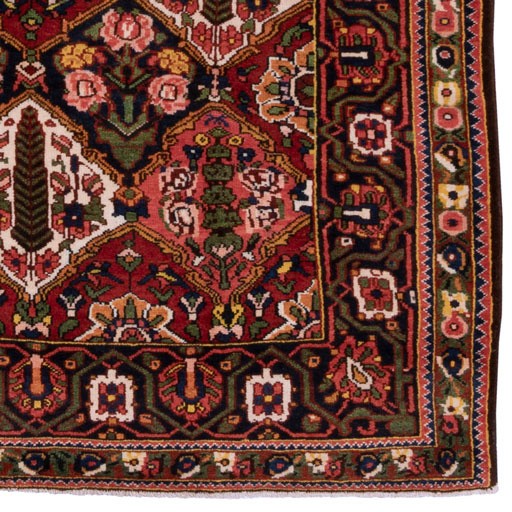 image of Bakhtiari Handwoven Antique Rug Ref:11349