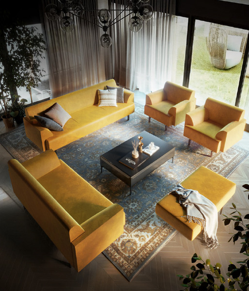 تصویر مبل راحتی دو نفره SOFT