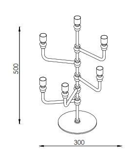 another image of Warn W5070 candle stick