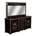 image of Large mirrored buffet