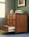 image of Bento Walnut bed side drawer