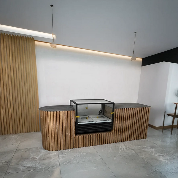 image of Wooden Counter Number 6