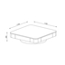 image of Vantage W4002 coffee table