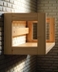 image of Simple Wall Mounted natural shelf
