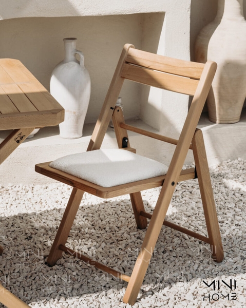 تصویر صندلی چوبی Nova