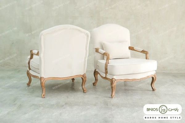 another image of French 4 single sofa