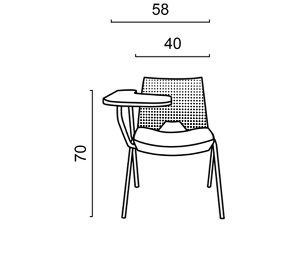 تصویر صندلی آموزشی پریما TP370