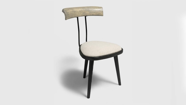 image of Walnut dressing chair