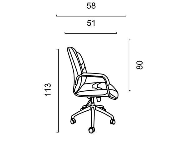 تصویر صندلی کارشناسی تترا