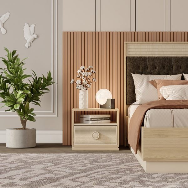 another image of Alpha Tufted Bed-160