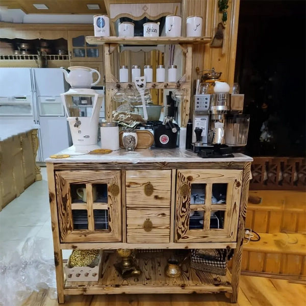 تصویر کافی بار طرح پنجره سفارشی