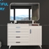 تصویر 
میزآرایش مانلیا سفید