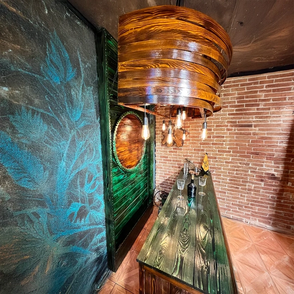 image of Wooden Counter Number 3