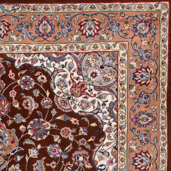 تصویر قالی یزد 30 رج قواره 6متری شناسه اثر 4-22984