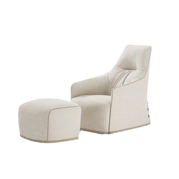image of Santa Monica lounge chair and puff