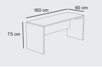 image of NODT 665X Office Desk
