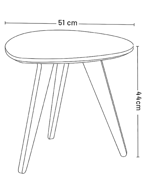 image of Small Fish Side Table