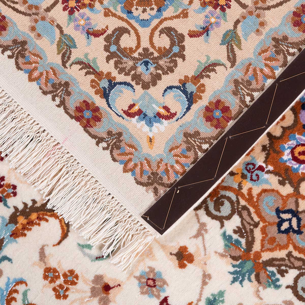 تصویر قالی چادگان 45 رج قواره پرده ای شناسه اثر 421767