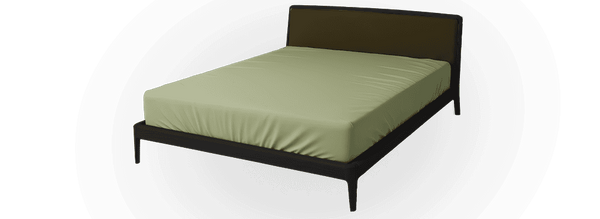 image of Maroon Bed Size 160