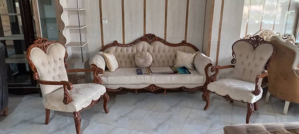 تصویر مبل عروس کلاسیک 9 نفره