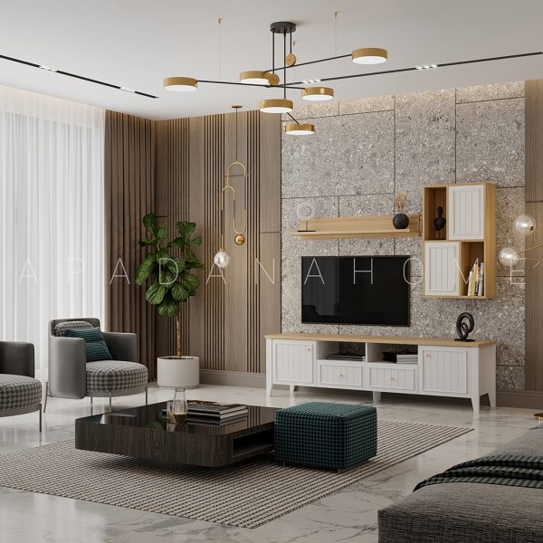 تصویر دیگری از میز تلویزیون ونوس بدون رابط و شلف
