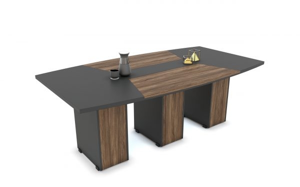 تصویر میز کنفرانس 6 نفره روئین تصویر میز کنفرانس 6 نفره روئین