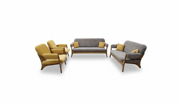 تصویر ست مبلمان 7 نفره مدل مینیمال تصویر ست مبلمان 7 نفره مدل مینیمال