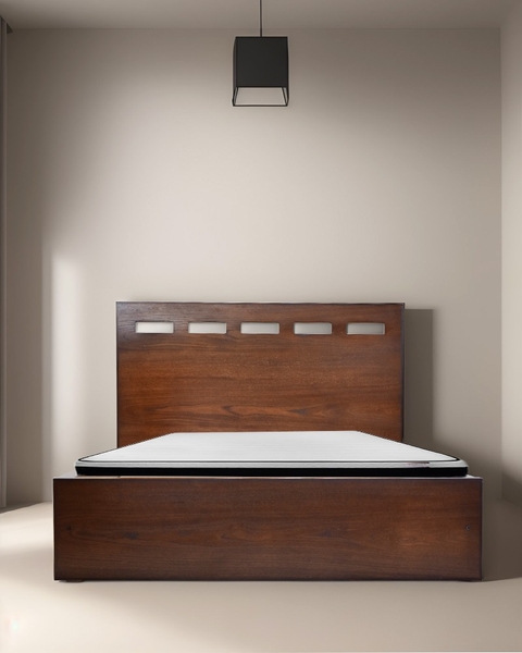 image of Concept Walnut 120 single bed
