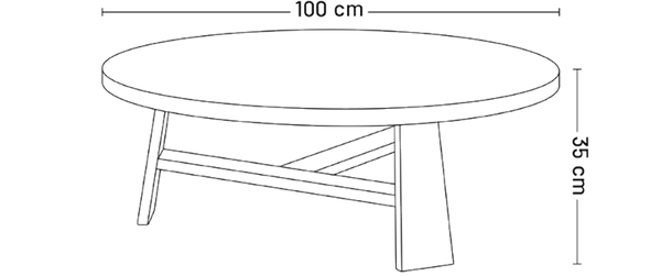 image of T Coffee Table