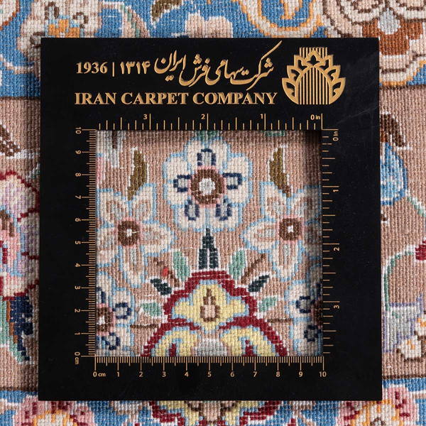تصویر قالی چادگان 40 رج قواره پرده ای شناسه اثر 421936
