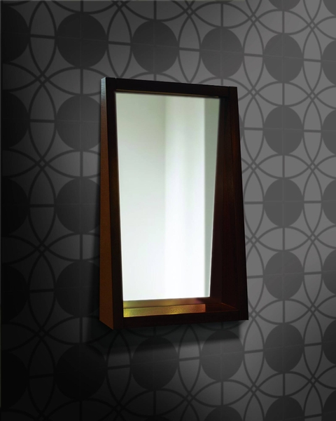 image of Look Walnut mirror