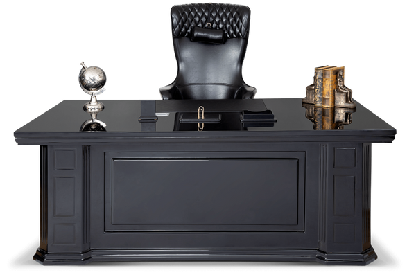 image of Malaysia Black Pulish Executive Desk image of Malaysia Black Pulish Executive Desk