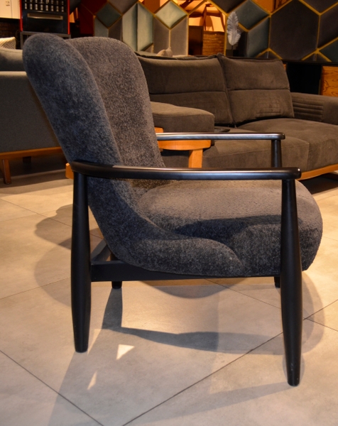 image of Wood Single Sofa