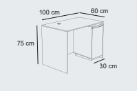 image of NODT 165B Office Desk