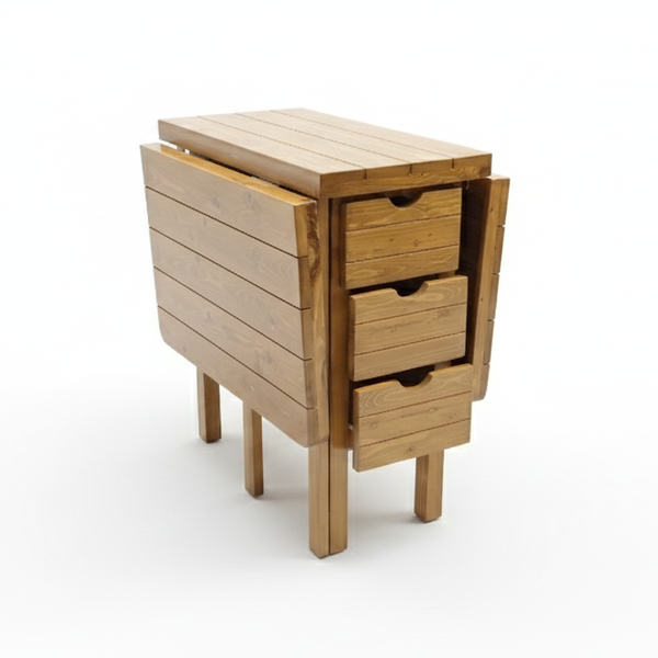 تصویر میز تاشو سه کشو