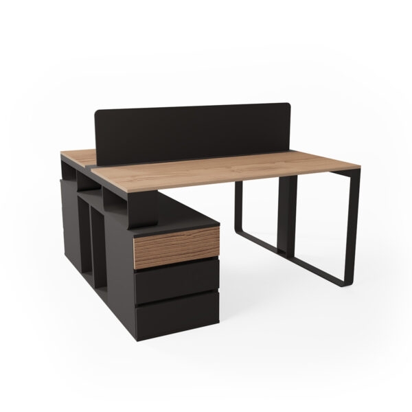 تصویر میز کارگروهی ۲ نفره Medusa مدل WF2 تصویر میز کارگروهی ۲ نفره Medusa مدل WF2