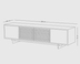 image of Largo TV stand