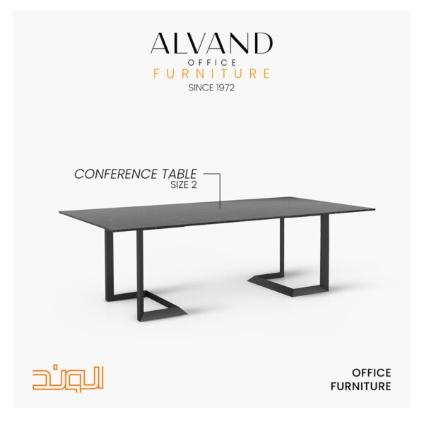 تصویر میز کنفرانس ۶ نفره Golden Nova مدل C240