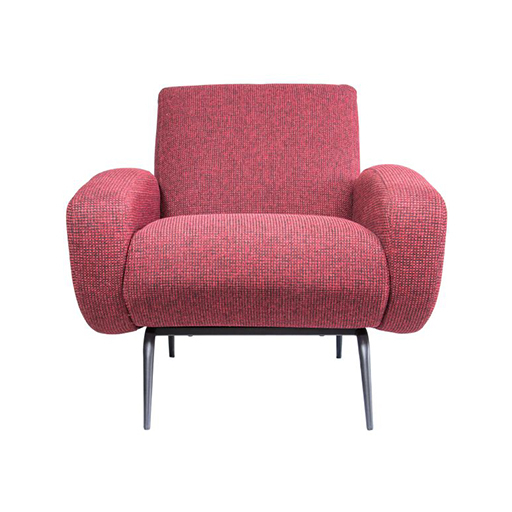 image of TARANTO Single Sofa Red 