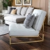 image of KINGSTON sofa R grey 632028