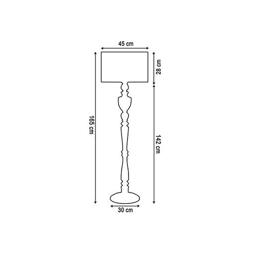 image of ML7012-02 Standing Light