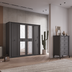 image of Black Chester 4-drawer chest